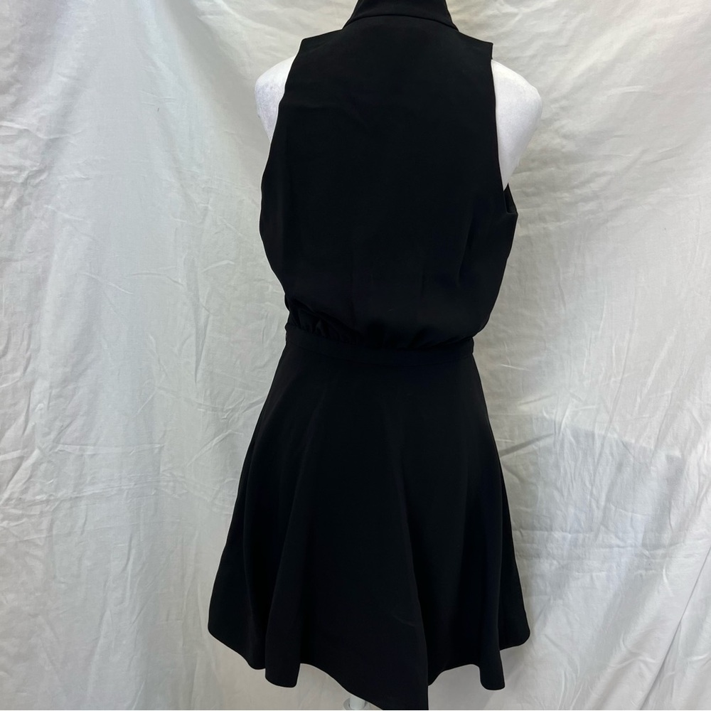 Elizabeth and James black sleeveless dress with tie in front. - Picture 8 of 12